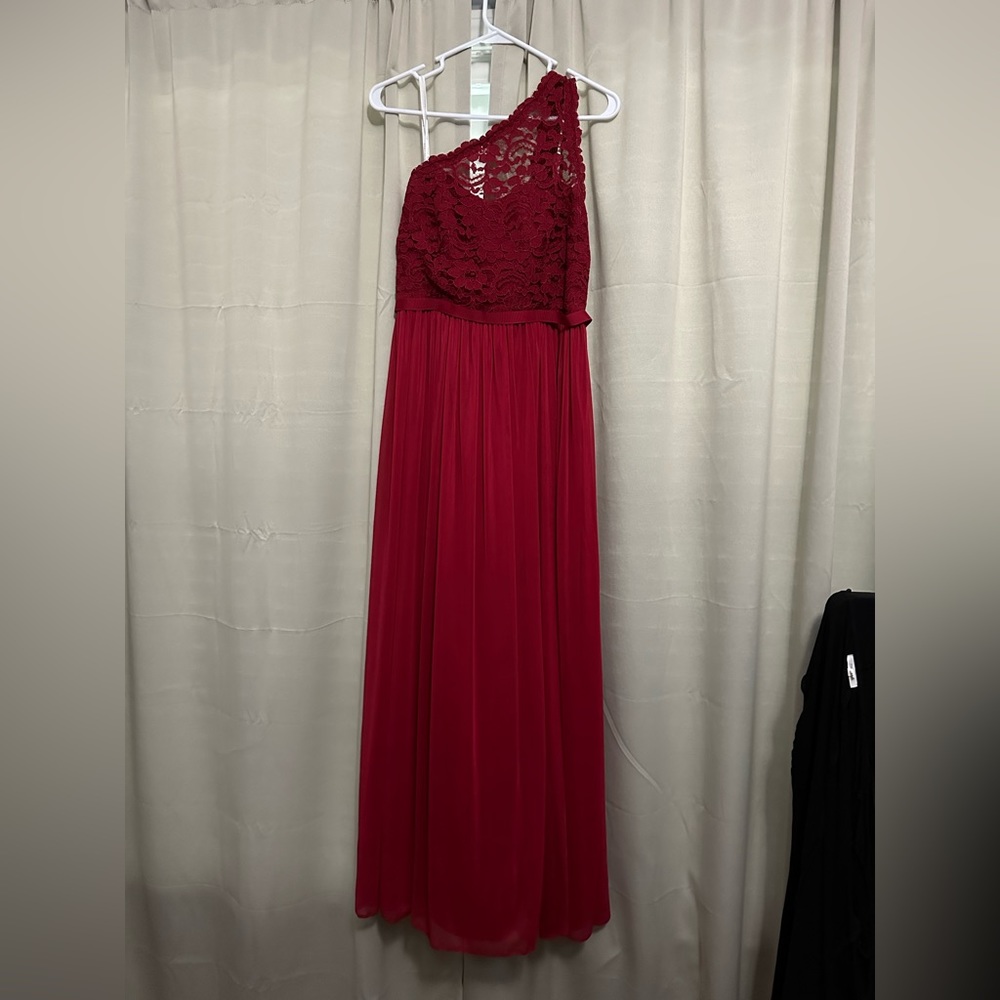 David’s bridal red dress size 8